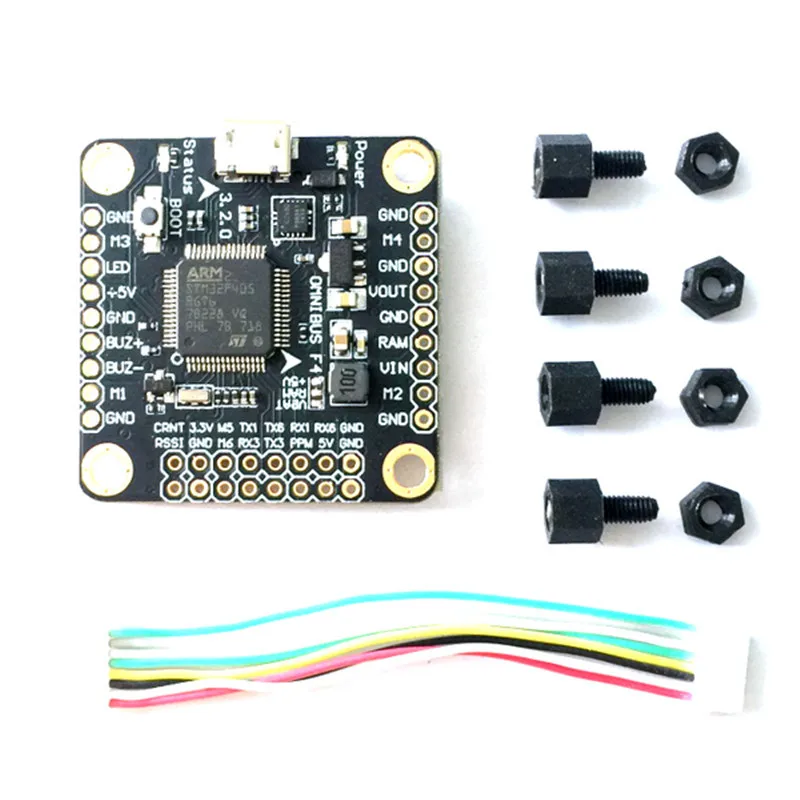 Контроллер полета F4 BetaFlight 3.2.0 OSD STM32F405RGT6 30.5X30.5MM для 180 210 230 FPV гоночного дрона|flight