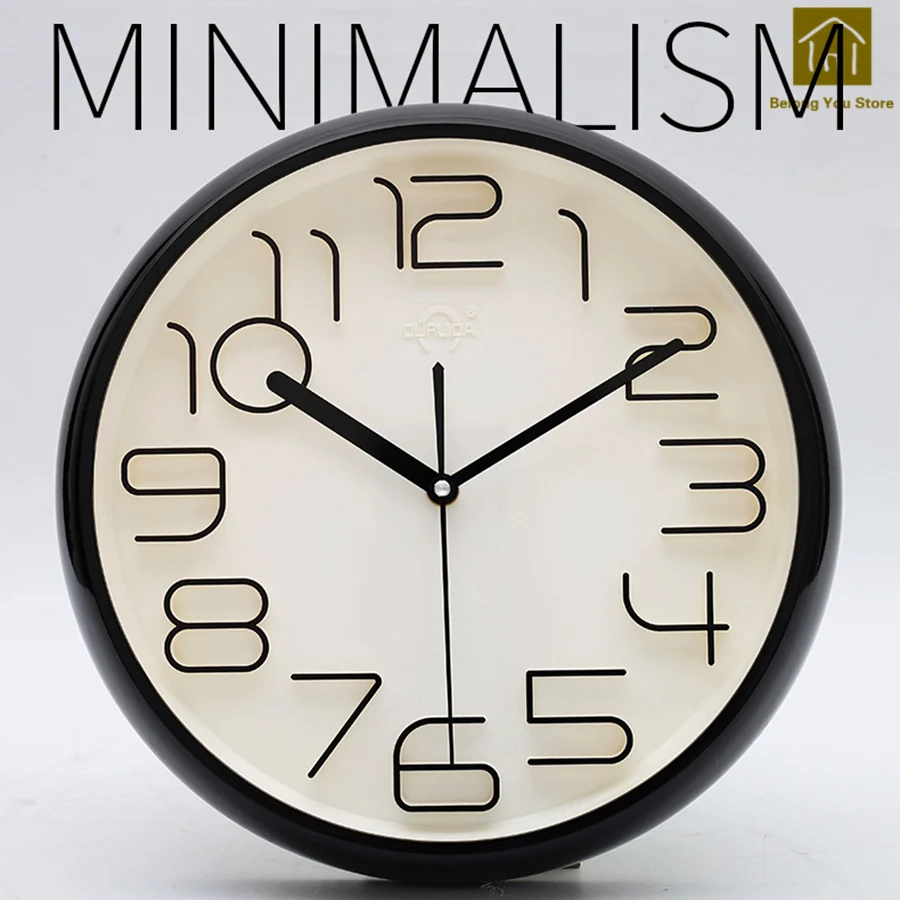 Fashion Simple Wall Clock Modern Design 3D Quartz Silent Clocks Digital Decorative Reloj Pared Watch Klok Time Tool WKP136 | Дом и сад