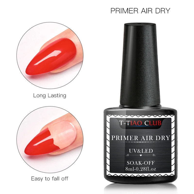 

Long Lasting Fast Air Dry Primer Nail Gel Non-need Lamp Fast Dry Anastomosis No acid Primer Gel Base Gel Gelpolish Manicure