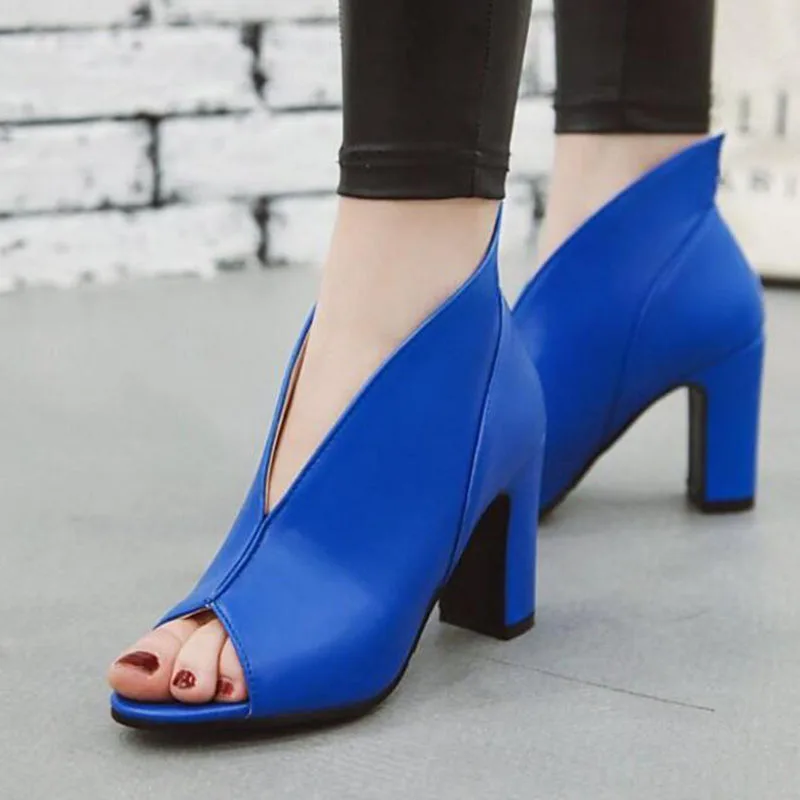 Туфли лодочки женские на высоком каблуке 9 см пикантные сандалии гладиаторы с