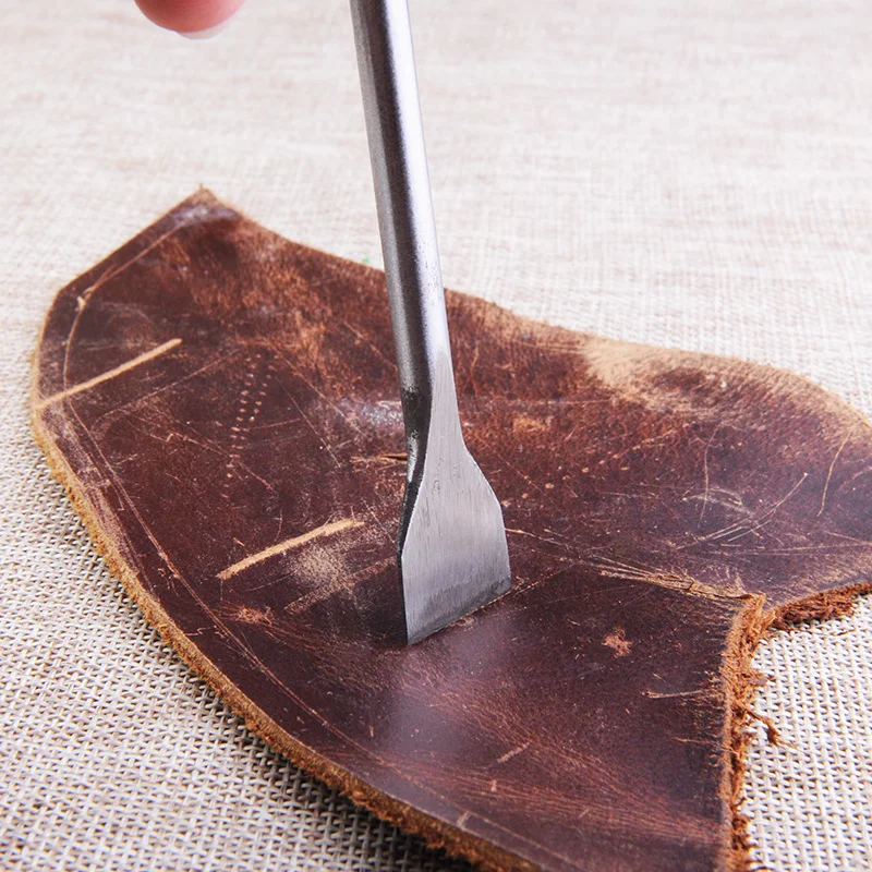 Инструменты для работы с кожей 6 шт./компл. Пробойники отверстий прямой пробойник