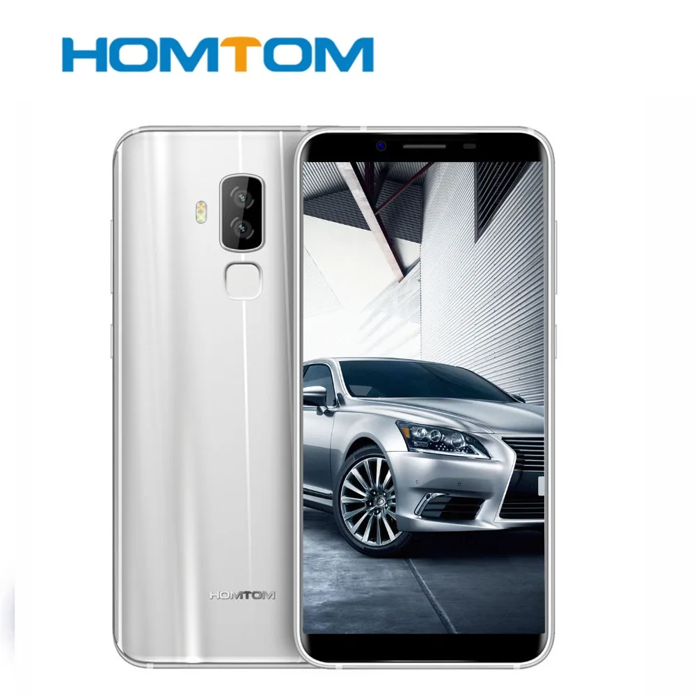 Оригинальный HOMTOM S8 Mtk6750t Octa Core 5 7 &quotHd + 18:9 отпечатков пальцев 4 Гб Ram 64 ГБ Rom 1440*720 3400