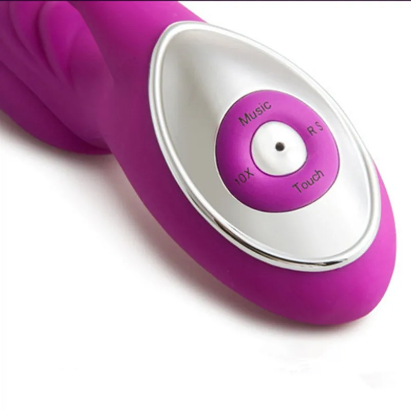 Умные сенсоры двойной сенсорный вибратор 10 частот USB зарядка массажер для точки G