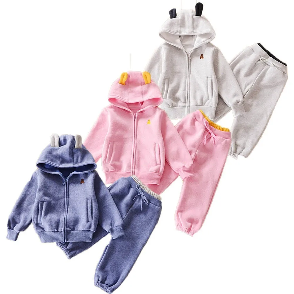 Комплект одежды для маленьких девочек Зимняя детская одежда Roupas Bebe Лидер продаж