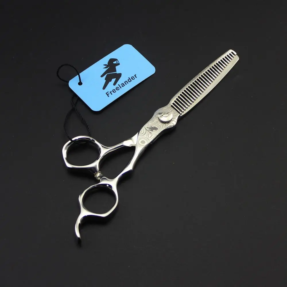 

Freelander 6 Inch 9CR Hair Cutting Scissors Hairdressing Professional Hair Scissors Thinning Shear Barber Scissors