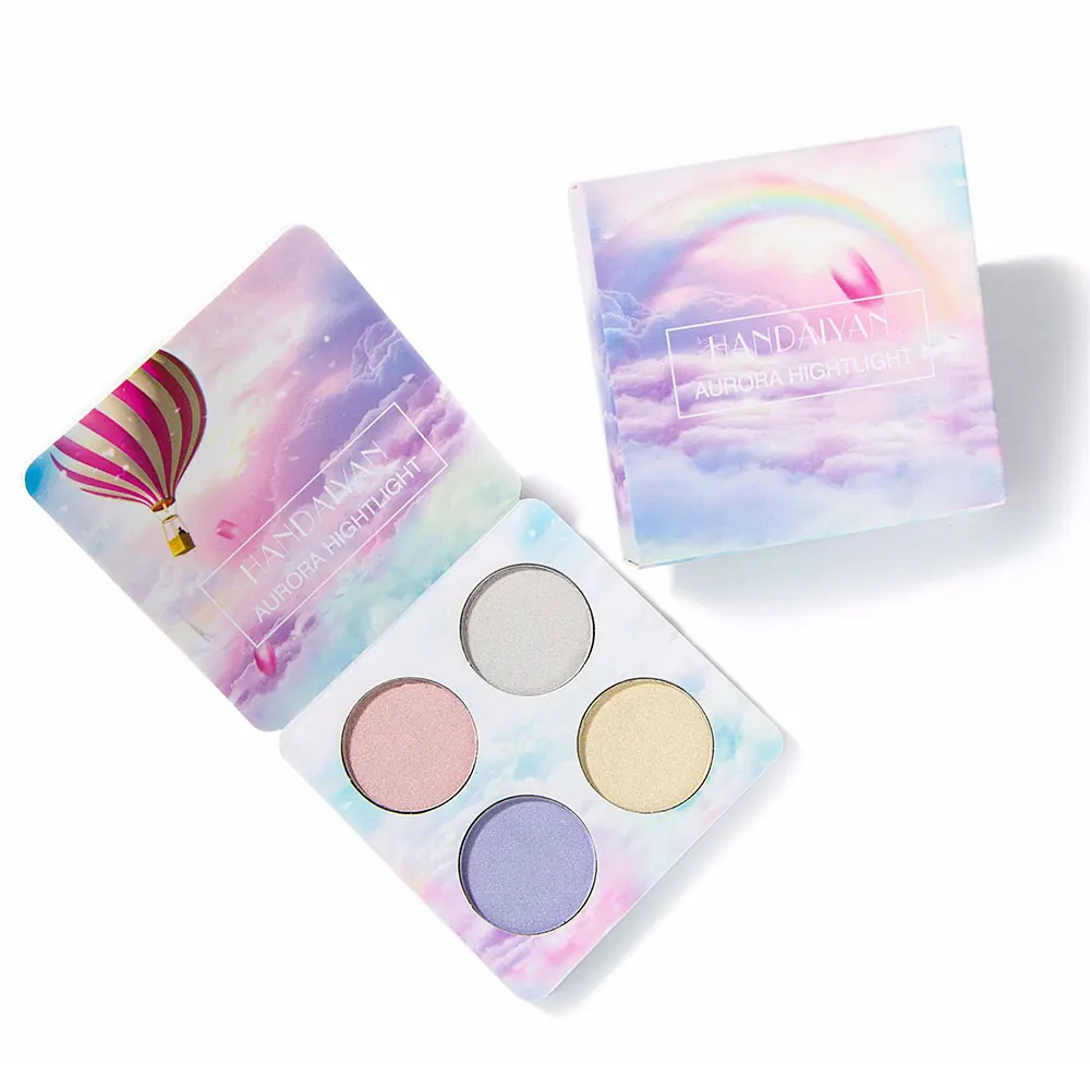 Base Makeup Highlighter Brighten illuminator Long Lasting Powder Contour Corrector Palette Bronzer Glow kit | Красота и здоровье