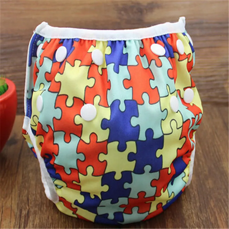 Новые детские купальные подгузники штаны для подгузников многоразовые плавки