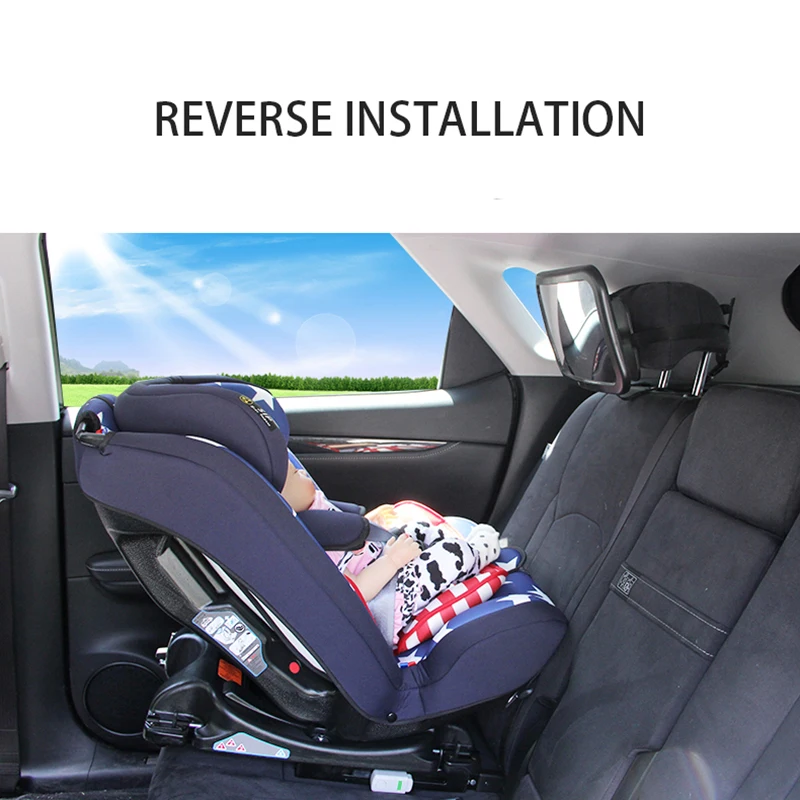 Регулируемое зеркало заднего сиденья широкое Автомобильное вида