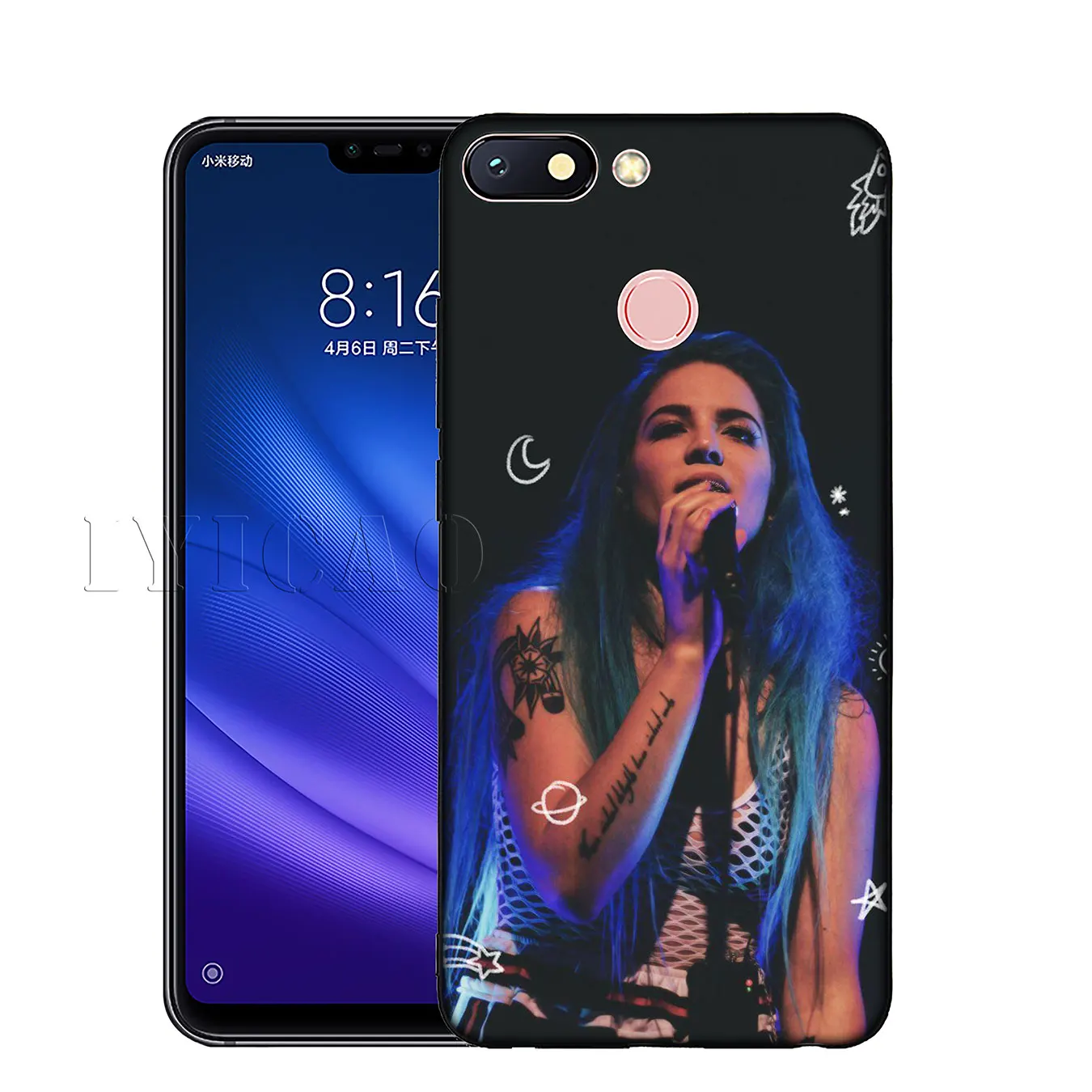 Мягкий чехол для телефона IYICAO Halsey Hopeless Fountain Kingdom Xiaomi Mi 10 9 9T CC9 CC9E 8 SE A3 Pro A1 A2 Lite 6 pocophone