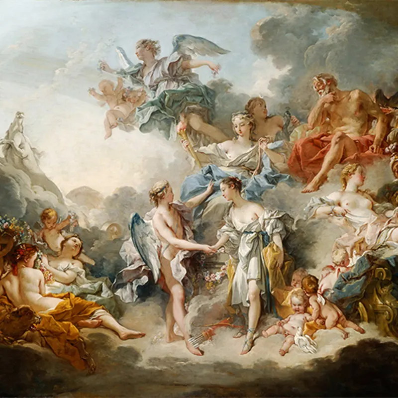 Настенные 3D обои на заказ европейские ретро с изображением ангела для гостиной