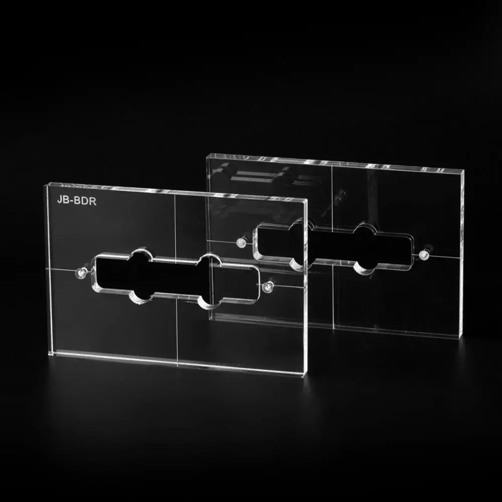 Musiclily Pro CNC точный акриловый пикап маршрутизации шаблонов набор для стандартного джазового баса шеи и моста звукоснимателя