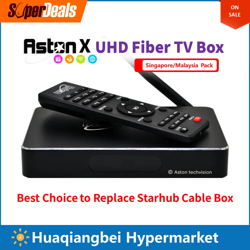 Aston X Сингапур волокно IPTV коробка Android заменить Starhub кабель часы Live Английский Китайский малайский индийский таил индонезийский канал