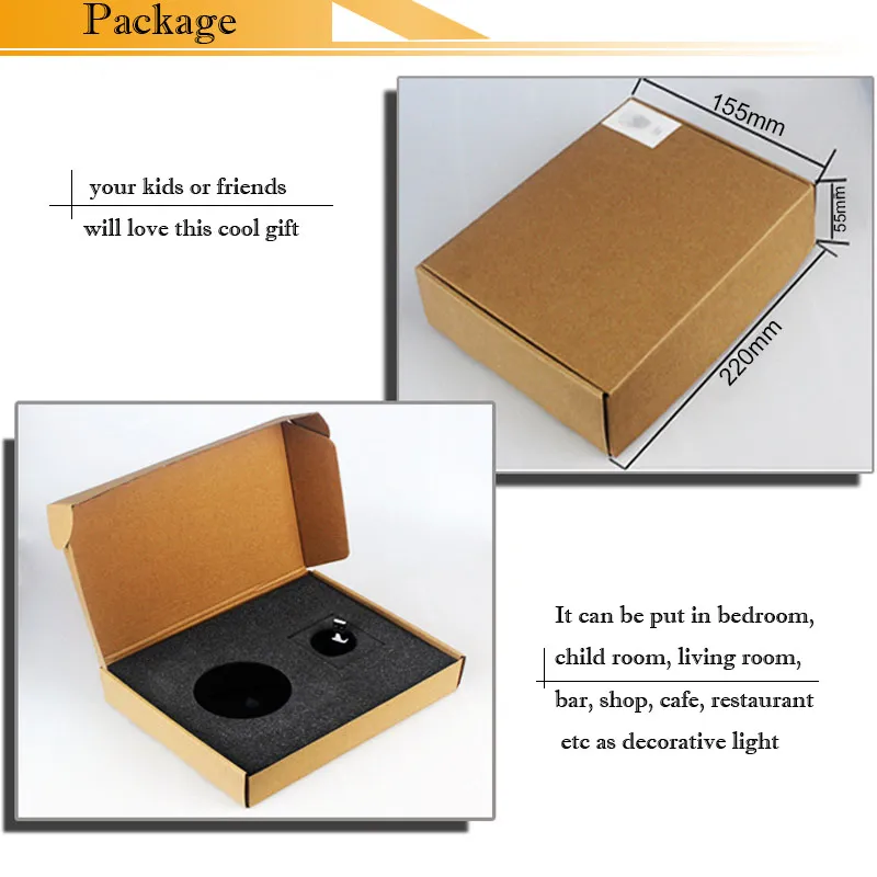 Звездные войны смерти 3D Оптическая иллюзия светодиодный светильник