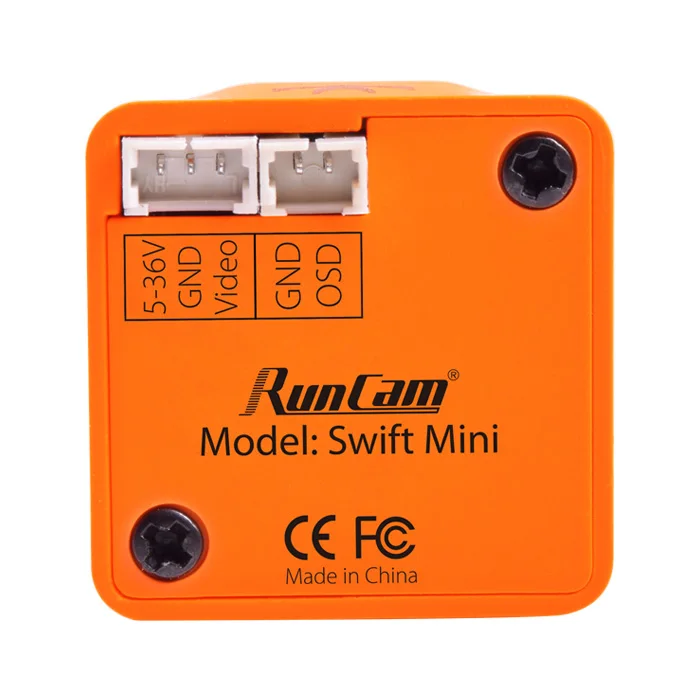 Камера RunCam Swift Mini 2 600TVL 5-36 в FPV камера 1 3 мм объектив PAL D-WDR 1/3 дюйма SONY Super HAD II CCD для