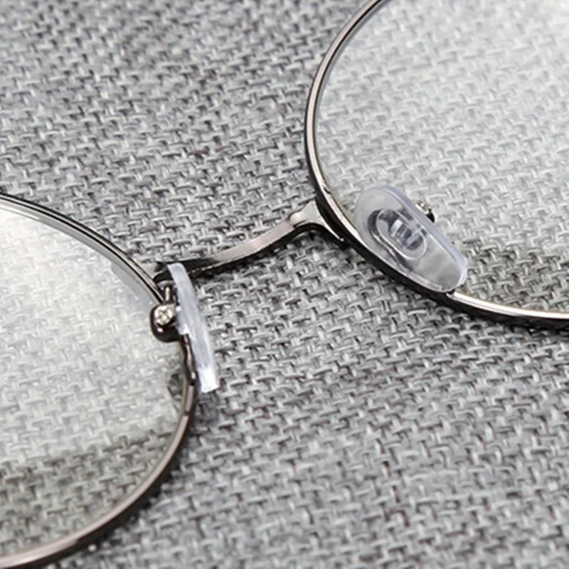 SUMONDY Модный круглый металлический Простые Стеклянные очки для женщин и мужчин