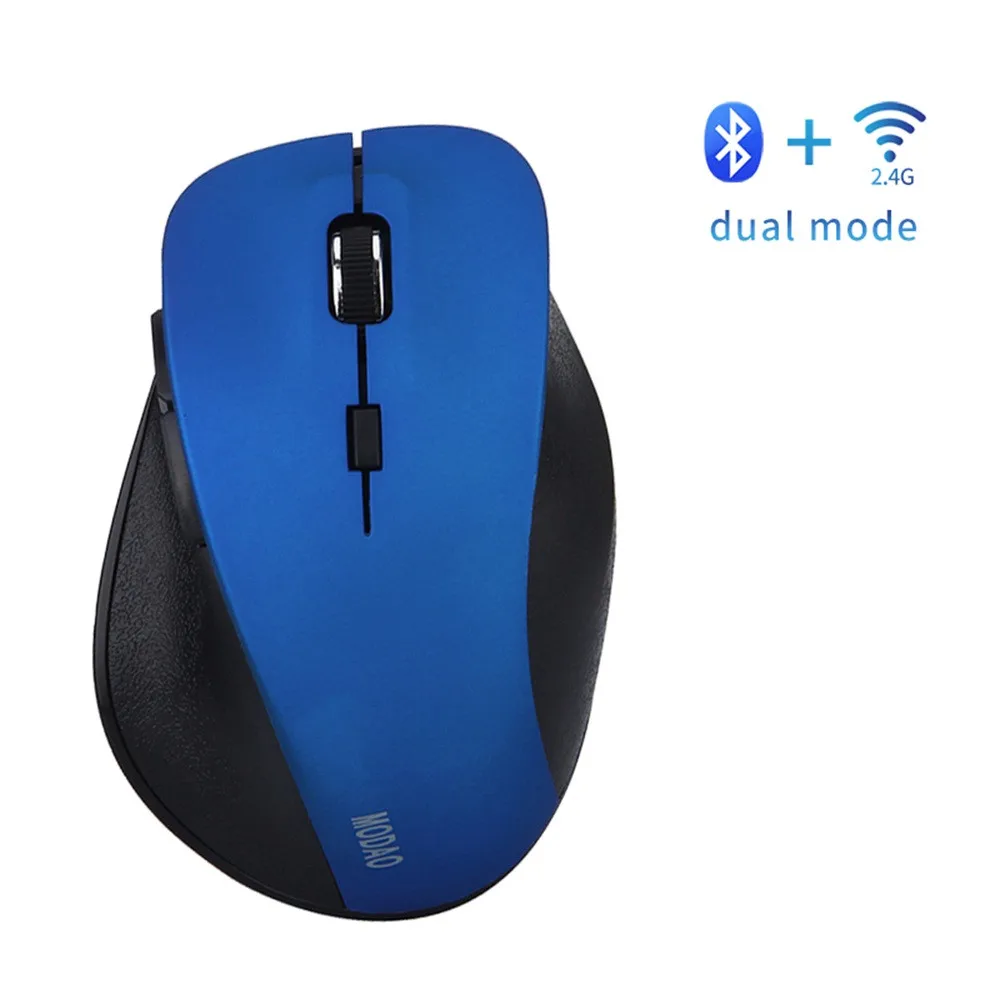 Горячее предложение! Оригинальная MODAO перезаряжаемая Bluetooth 4,0 и 2,4G Двухрежимная Беспроводная игровая мышь# ZS