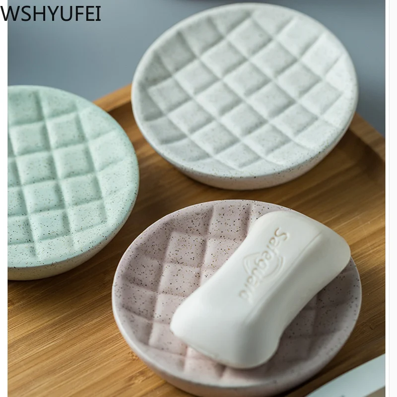 

Nordic creative ceramic bathroom toiletries set Couples Cups Bathroom fashion decorations Home crafts ornaments WSHYUFEI