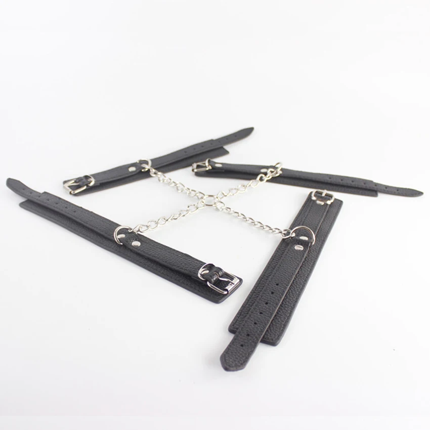 SODANDY наручные манжеты щиколотки скобы кожаные фиксаторы для ног бондаж наручники