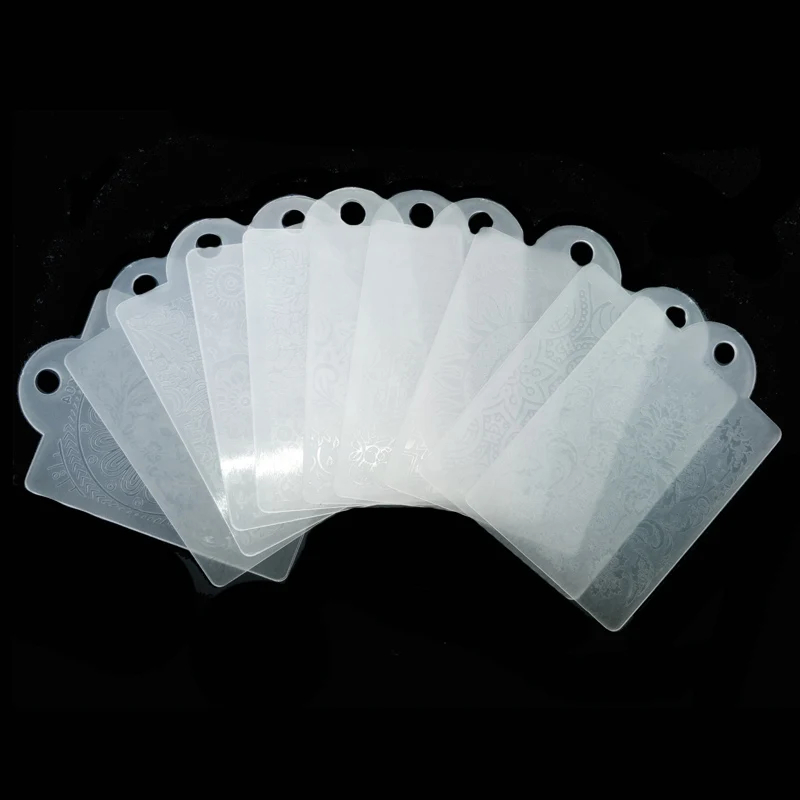 10 шт. пластины для стемпинга ногтей|nail stamping plates set|stamping setnail |