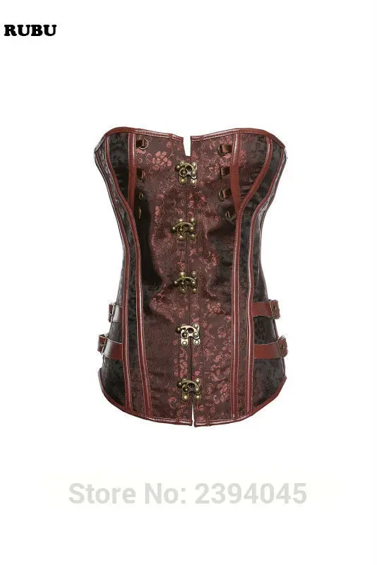 

Лидер продаж 2016, корсет большого размера на талию, корсет со стальными косточками, топ, корсет в стиле стимпанк, готическое бюстье, спиральны...