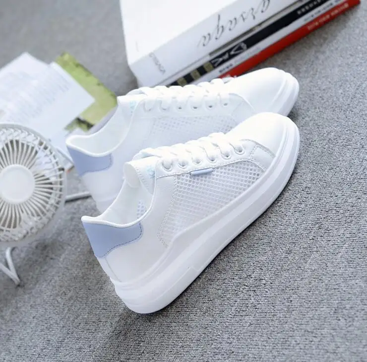 Mhysa/Новинка года; женская модная повседневная обувь; сезон весна-осень; удобная обувь из дышащего сетчатого материала; нескользящие износостойкие кроссовки; L335