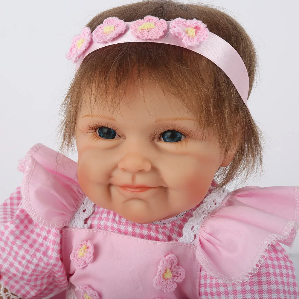 22 дюймов 55 см ручной работы силиконовые Reborn baby Soft Touch реалистичные куклы Младенцы
