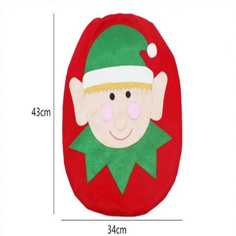 2017 Симпатичные Туалет мастера украшения Комплекты рождественской Отличительной