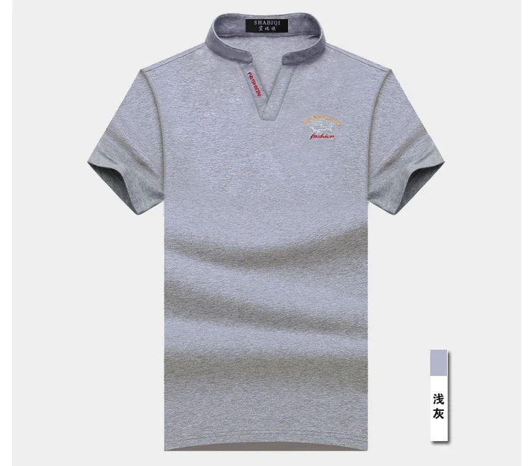 Мужская рубашка поло с коротким рукавом и логотипом|polo wear|solid polo shirtbrand men shirt |