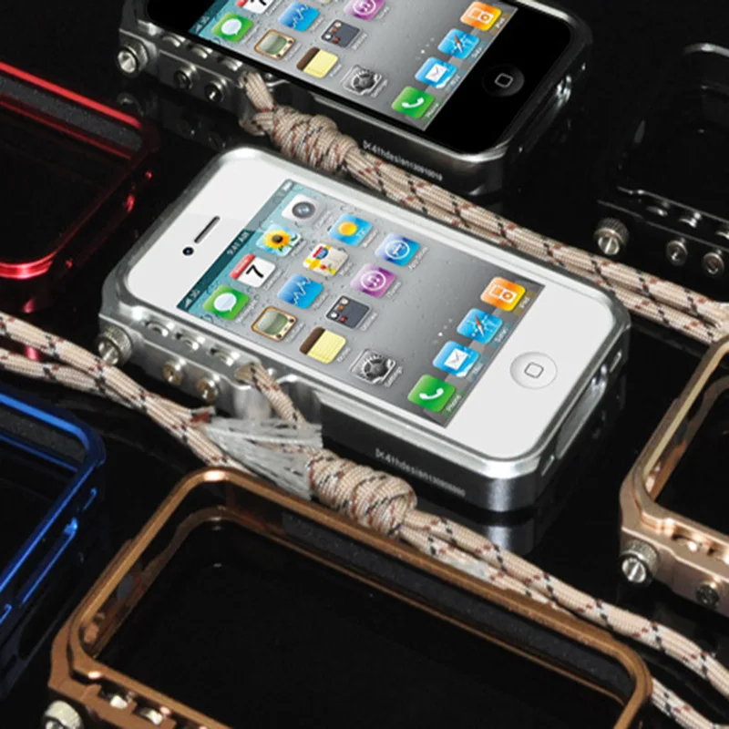 R-просто для iphone 5s чехол SE Супер механическая рука алюминиевый чехол-Бампер