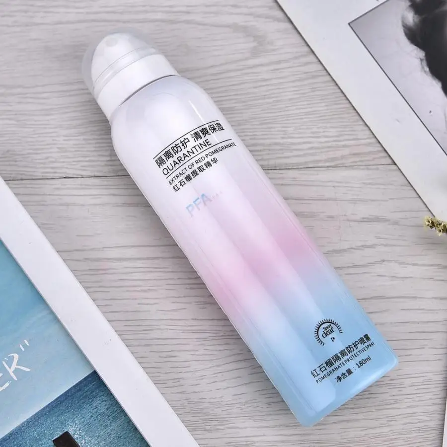 Новинка 180 мл Красная гранатовая Солнцезащитная основа для макияжа летний