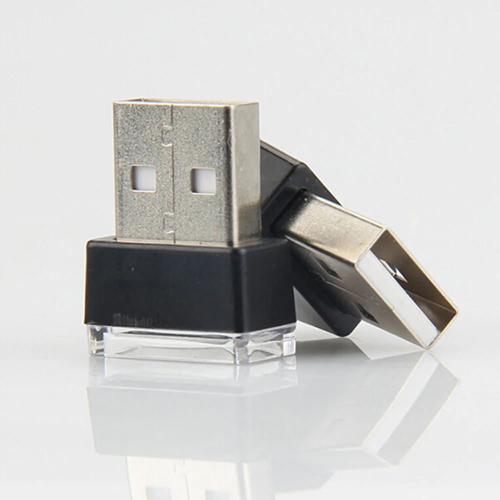 Автомобильный Универсальный USB светодиодный декоративный свет автозапчасти для
