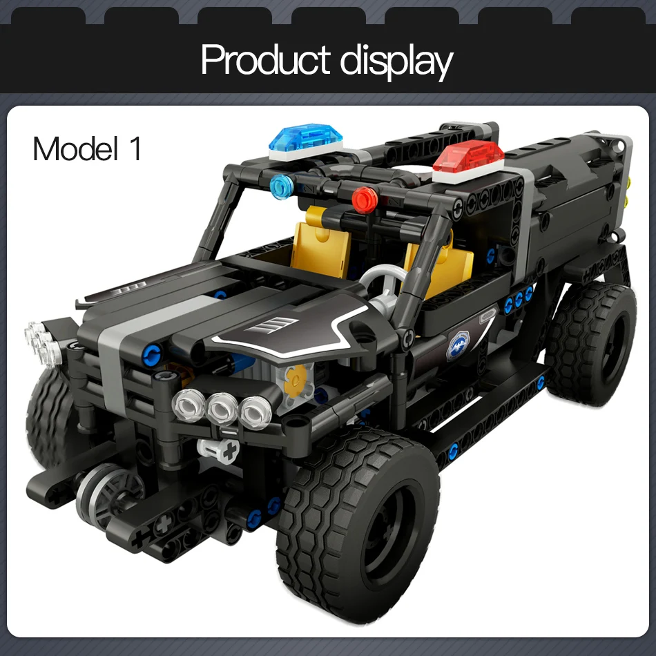 RC Technic серия дистанционного управления дикие внедорожные технические транспортные средства модель строительные блоки кирпичи игрушки для мальчиков подарок