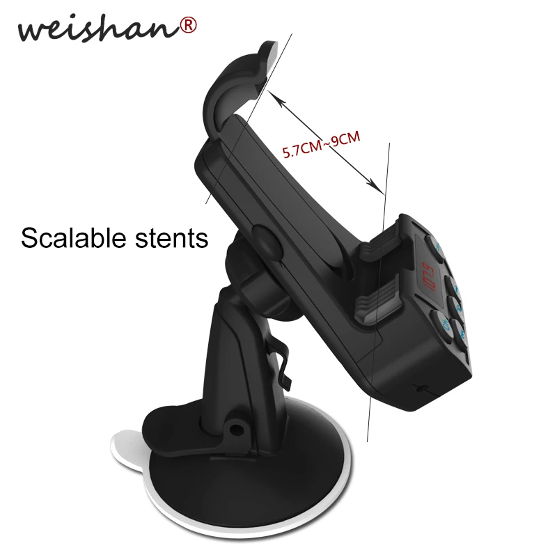Weishan Новый bluetooth FM передатчик автомобильный комплект свободные руки авто MP3 плеер