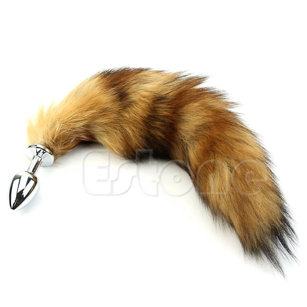 Высокое качество новинка S-LOVE Женский искусственный Лисий хвост сплав