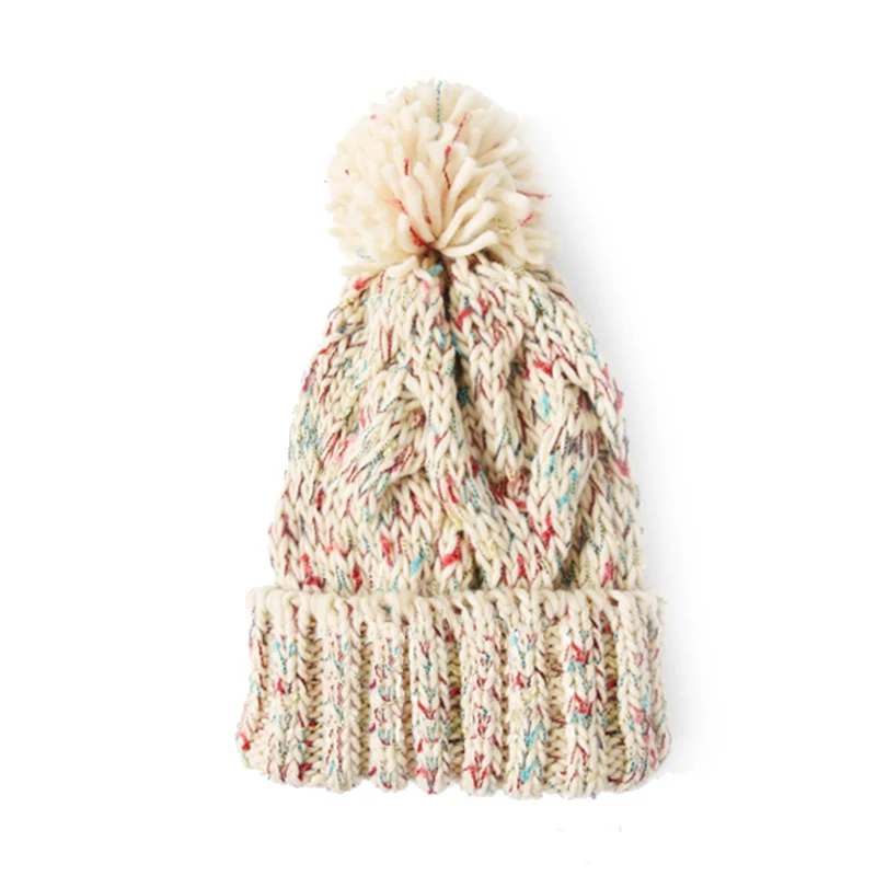 Skullies Beanies женская зимняя женская шапка бини Классическая Модная вязаная женская шапка головной убор бини теплая шапка Gorros