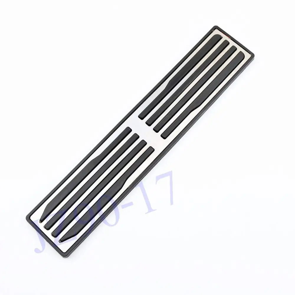 1pcs Rest Pedal Ударная противоскользящая прокладка Тормозная нержавеющая сталь на педаль и педаль отдыха подходит для Jaguar XE XF XJL F-type F-Pace- фитинг - Название цвета: 1pcs Rest Pedal