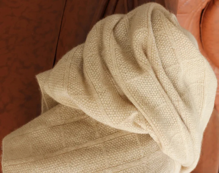 Роскошная коллекция Ультра мягкий Легкий Всесезонный плед/кровать кашемировое одеяло шаль 65 см x 180 см