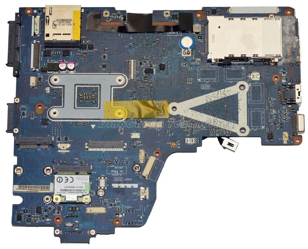 

Laptop Motherboard For Toshiba Satellite A660D A665D LA-6192P K000108480 DDR3 Mainboard 100% tested