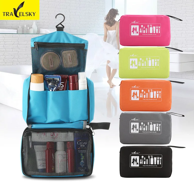 

Traveling wash bag Cosmetic Waterproof Portable travel bag men and women large-capacity storage Free shipping