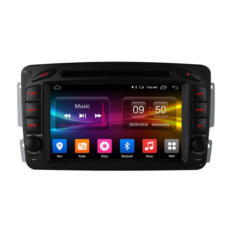 Автомобильный dvd плеер с 4G SIM LTE WIFI Восьмиядерный процессор для Mercedes Benz W203 W208 W210 W463