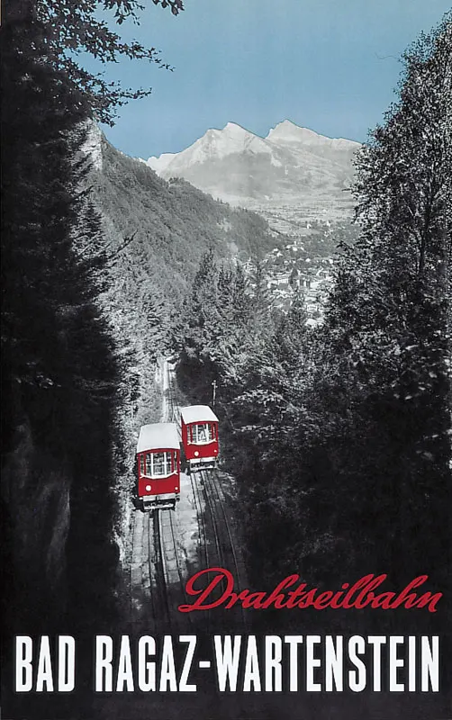 Швейцария St. Gallen туристические плакаты Rhein-Bodensee-Santis классические Наклейки на