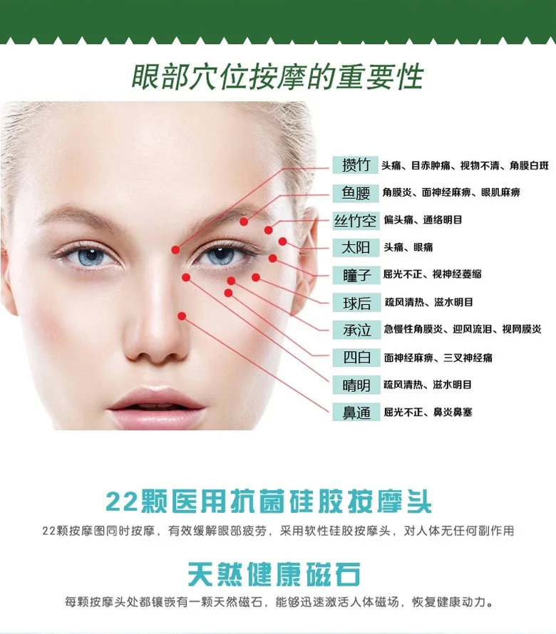 

Ocular Healthcare Eyeshield Protect Region Massage Instrument Myopia Go Bag Eye Nanny