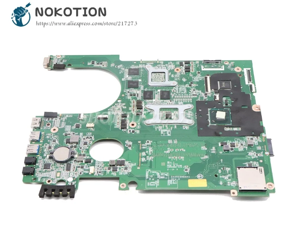 NOKOTION для Dell Inspiron 17R 7720 Материнская плата для ноутбука DA0R09MB6H1 CN-072P0M 072P0M DDR3 GT650M Дискретная графика