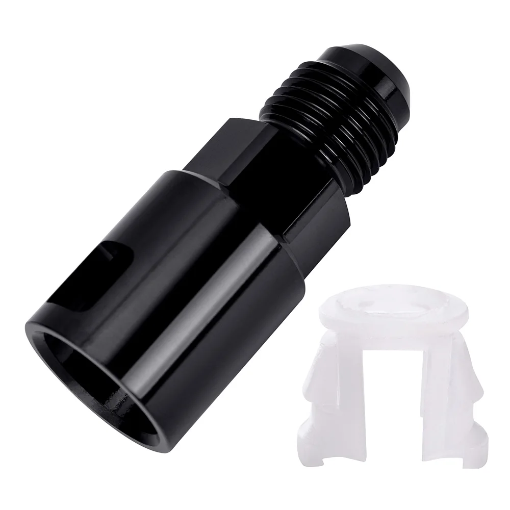 Evil energy Aluminum 6 AN Male to 3/8 &quotSAE быстроразъемный гнездовой нажимной разъем EFI фитинг