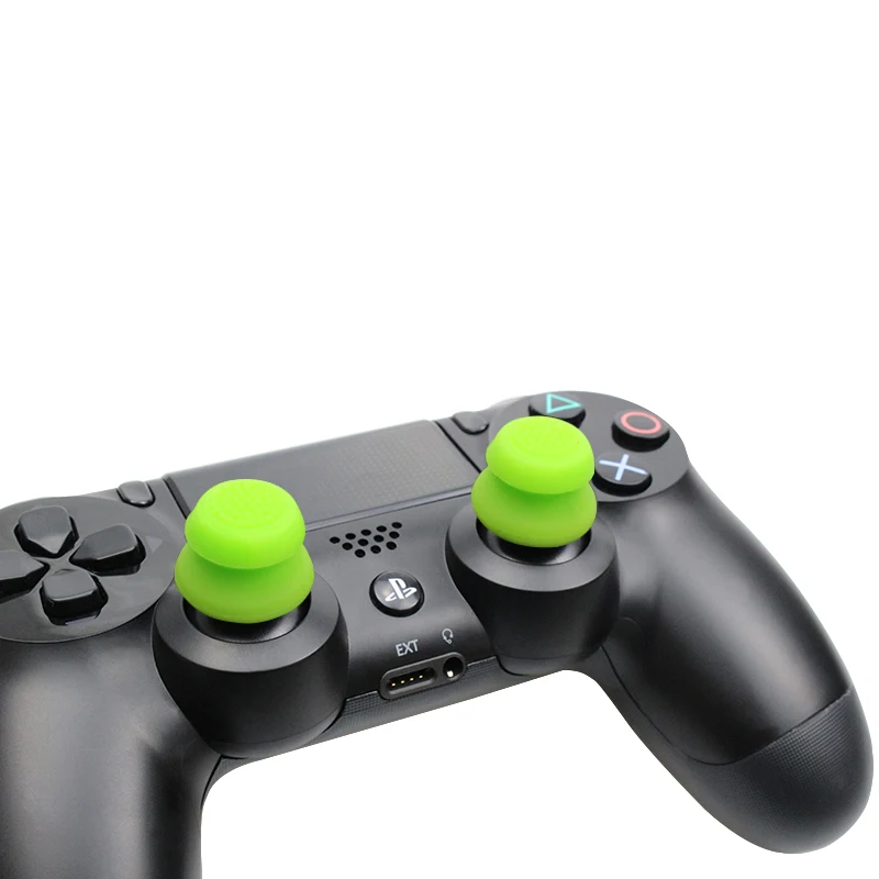2 шт силиконовый джойстик Grip Кепки для PS 4 аналоговый Защитная крышка чехол PS4 Pro Slim