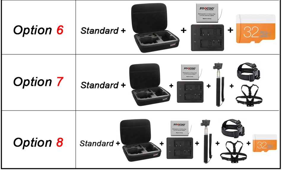 Soocoo c30/c30r действие Камера 4 К гироскопа Wi-Fi регулируемый угол обзора 170 градусов 2,0 ЖК-дисплей NTK96660 IMX078 Водонепроницаемая камера 30 м