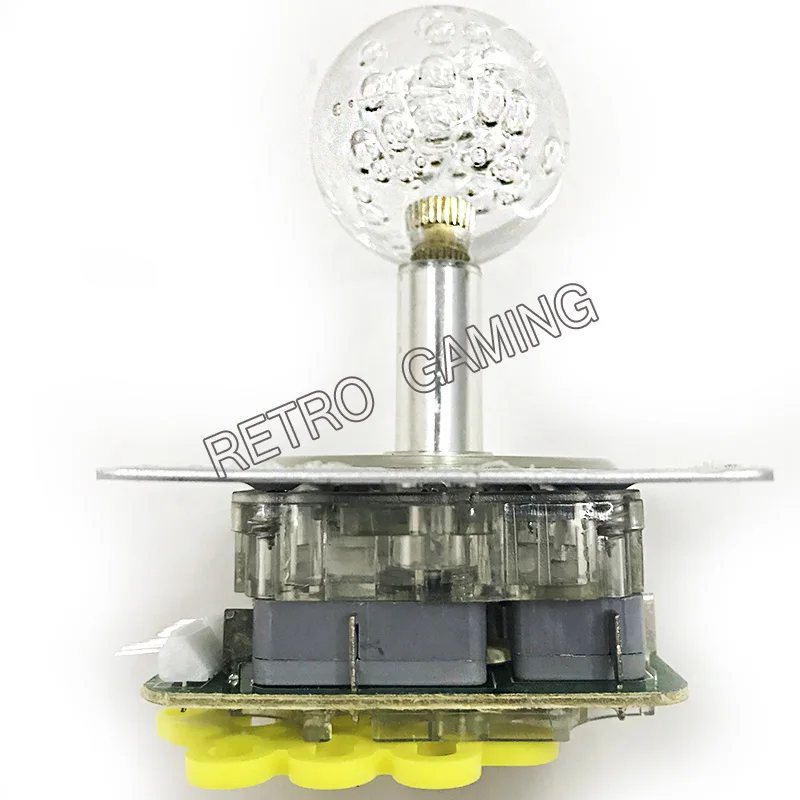 Цвет Фул светодиодный Блеск освещенный подсвеченный игровой джойстик с двумя