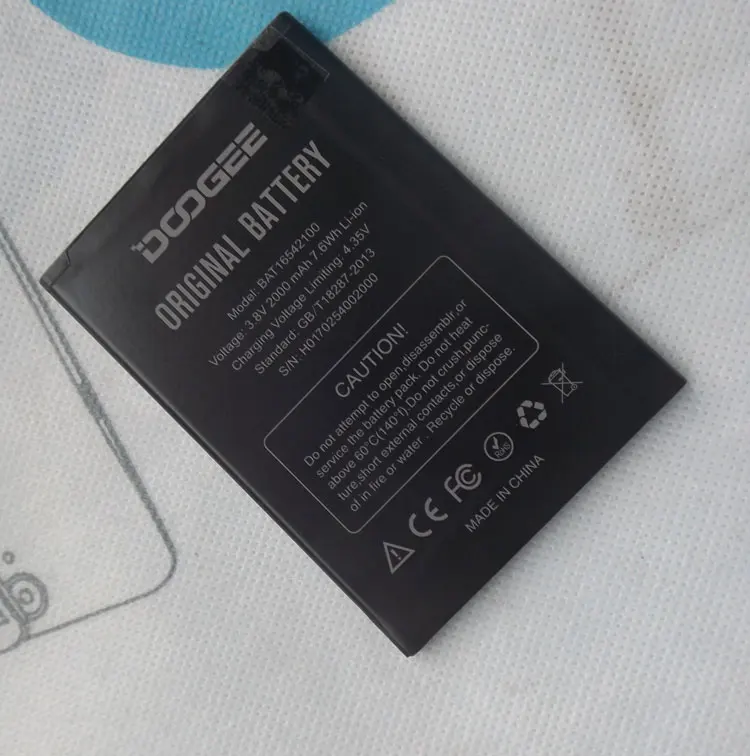 

New doogee x9 mini Battery For 5.0inch doogee x9 mini Smart Phone with Tracking Number