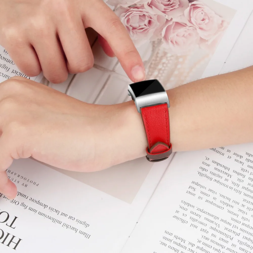 COMLYO, кожаный ремешок для наручных часов, ремешок для Fitbit Charge 3, сменный Браслет, Смарт-часы, ремешок для Fitbit Charge3, браслет