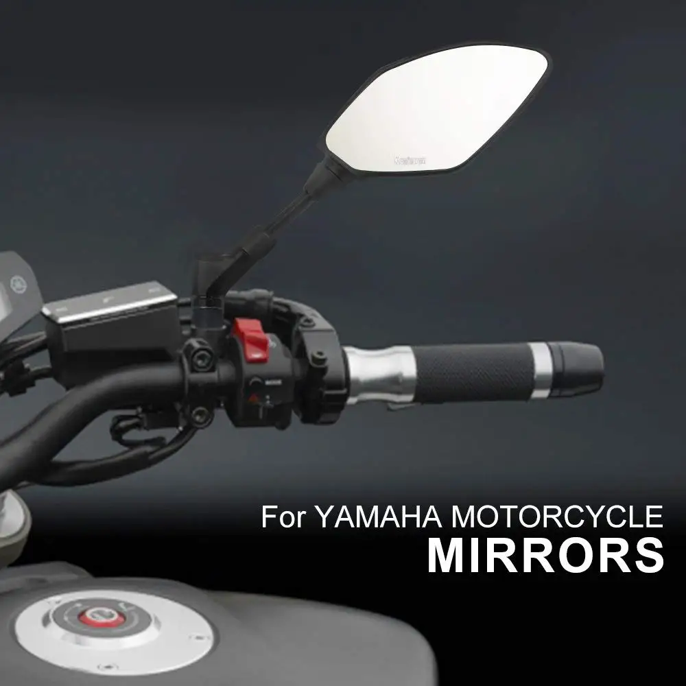 Универсальное зеркало заднего вида для мотоцикла 8 /10 мм YAMAHA FZ6N FZ8 XSR900 NMAX 155 125 TDM900